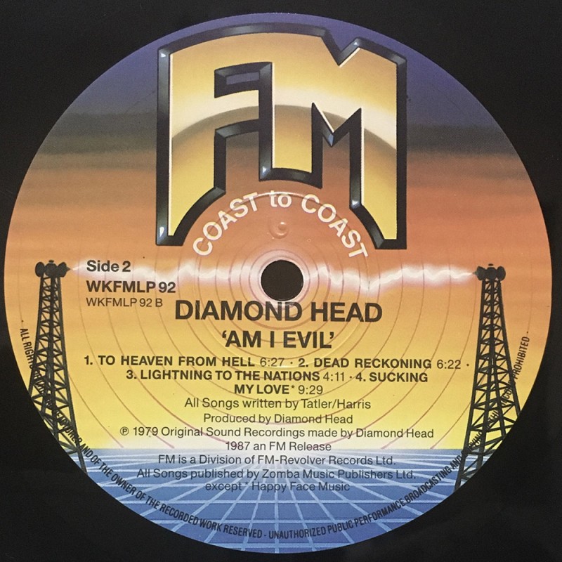 LP-DIAMOND HEAD-AM I EVIL